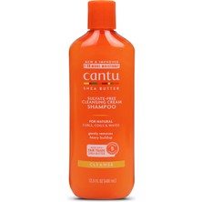 Şanal Cantu Sülfatsız Temizleyici Krem Şampuan, Shea Tereyağlı Doğal Saçlar Için, 13,5 Fl Oz (Ambalaj Değişebilir)
