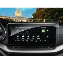 aklow akyoleticaret Skoda Octavia ile Uyumlu (Rs Paketler Hariç) 10 Inç Multimedya Navigasyon 9h Nano Ekran Koruyucu