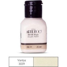 Meschain Meschaın Artdeco Akrilik Boya 25ML 3039 Vanilya