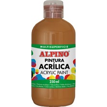 Meschain Meschaın Alpino Akrilik Boya 250ML Kahverengi