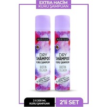 aklow akyoleticaret Ekstra Hacim Sağlayan Kuru Şampuan, 2'li Set