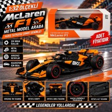 Sora Group RW5232 1:32 Mclaren F1 Çek Bırak Araba Lisanslı Metal Model Araba (Adet Fiyatıdır)