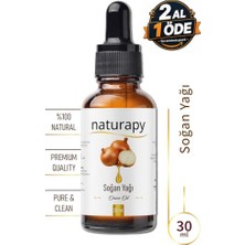 aklow akyoleticaret Soğan Maserasyon Ekstraksiyon Yağı, Damlalıklı Cam Şişe, 30 ml