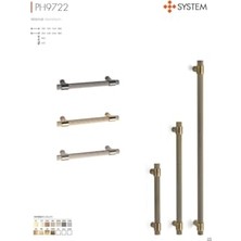 aklow akyoleticaret 9722 Çekme Kolu Siyah Renk 19 cm Tek Ebat PPH9722 0190 Al6-Al6