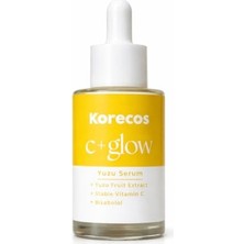 aklow akyoleticaret C Vitamini Serum - Aydınlatıcı, Leke Karşıtı, Canlılık Veren C Vitamini, C+Glow Yuzu Serum, Güney Kore Serumu