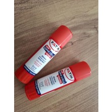 aklow akyoleticaret Katı Yapıştırıcı, Glue Stick 20 G 2'li Set – Toksik Içermez, Güçlü Yapıştırma, Kağıt ve Karton Için