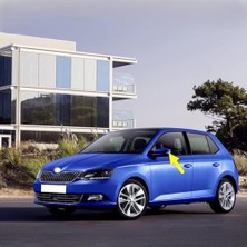 aklow akyoleticaret Sol Dikiz Ayna Sinyal Lamba Camı 6V0949101 Skoda Fabia 3 ile Uyumlu 2015-2018