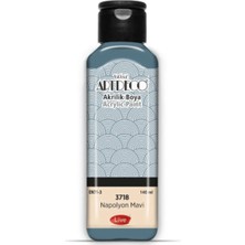 Meschain Meschaın Artdeco Akrilik Boya 140ML 3718 Napolyon Mavi