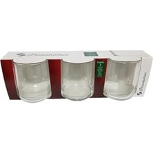 aklow akyoleticaret Iconic 3'lü Su Bardağı, 280 cc 8693357477919