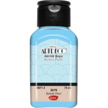 Meschain Meschaın Artdeco Akrilik Boya 75ML Bebek Mavi 3679