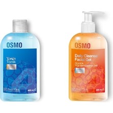 aklow akyoleticaret Dermo Clean Osmo Günlük Yüz Temizleme Jeli + Osmo Tonik