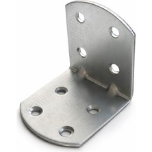 aklow akyoleticaret L Demir Gönye 50 Adet Oval Başlı 40X45X45 mm Metal Köşebent Dayanıklı Bağlantı Aparat