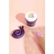 aklow akyoleticaret Doğal Oyun Hamuru Mor - Premium Kavanoz, 125 G