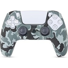 aklow akyoleticaret Kılıf, Ps5 Kol Gamepad Uyumlu Silikon (Kırmızı)