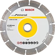 aklow akyoleticaret Eco For Universal Segmanlı Elmas Kesme Diski 180 * 22,23 Mm, Kilit Somunlu Geniş Avuç Taşlama Makineleri Için