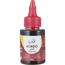 aklow akyoleticaret Su Bazlı Likit Gıda Boyası 60 G Bordo