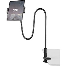 aklow akyoleticaret Saiji Datura Is 100 cm Akrobat Flexible Ayarlanabilir Telefon Tablet Tutucu Siyah