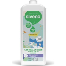 Şanal SIVENO%100 Doğal Sıvı Kastil Sabun Lavanta Yağlı Yoğun Nemlendirici Arındırıcı Bitkisel Vegan 1000 ml