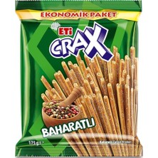 aklow akyoleticaret Crax Baharatlı Çubuk Kraker 175 G