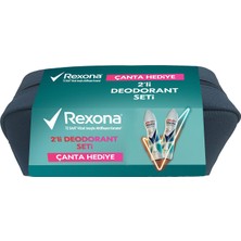 Şanal Rexona Shower Fresh Deodorant 2X150ML ve Çanta Seti