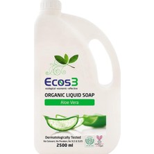 Şanal Ecos3 Organik Aloe Vera Özlü Parabensiz Sıvı Sabun (1 x 2500 Ml)