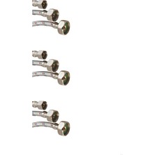 Meschain Meschaın 1/2 - 1/2 Paslanmaz Çelik Bağlantılar (12X16 Mm.) - 100 cm - KF526