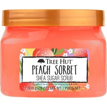 Şanal Treehut Tree Hut Peach Sorbet Shea Sugar Scrub Vücut Peelingi 510GR