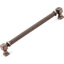 aklow akyoleticaret 320 mm Metal Dayanıklı Talas Tırtıklı Soft Antik Kulp Kapak Kulpu Kulpları Mobilya Çekmece Dolap
