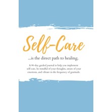 aklow akyoleticaret Self-Care Is The Direct Path To Healing Journal, 90-Day Guided Journal