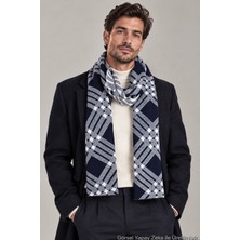 Sebir Moda Kareli Erkek Atkı