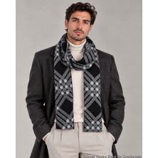 Sebir Moda Kareli Erkek Atkı