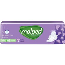 Şanal Molped Kalın Hijyenik Ped Normal Tekli 10 Adet