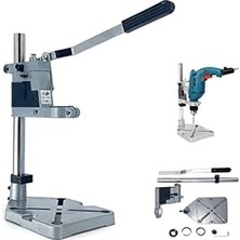 aklow akyoleticaret Matkap Standı; 35-43 mm Matkaplara Uyumlu, Alüminyum Alaşımlı Tezgahlı Matkap Braketi