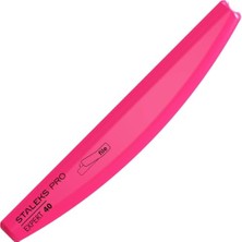 aklow akyoleticaret Spbe-40 Akrilik Orta Ay Altlığı, Manikür Için Tek Kullanımlık Tırnak Törpüsü