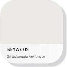 aklow akyoleticaret Akrilik Su Bazlı Silinebilir Iç Cephe Duvar Boyası; 200 Ml, Özel Mat, Silikon Katkılı, 2023 Summer Palette, (Beyaz 02)