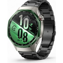 Sneezy Huawei Watch Gt7 Pro 46MM Ile Uyumlu Katlanır Klipsli Paslanmaz Çelik Saat Kordonu