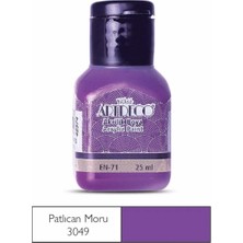 Meschain Meschaın Artdeco Akrilik Boya 25ML 3049 Patlıcan Moru