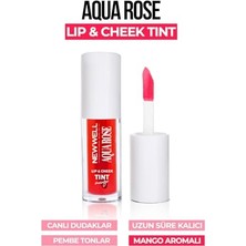 aklow akyoleticaret Aqua Rose Lip & Cheek Tint Mango Aromalı 6 Ml, T1192