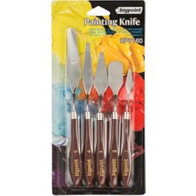 aklow akyoleticaret Metal Spatula 5'li Set (Painting Knife) BPP160