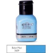 Meschain Meschaın Artdeco Akrilik Boya 25ML 3609 Bulut Mavi