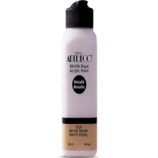 Meschain Meschaın Artdeco Akrilik Metalik Boya 140ML Beyaz SEDEF3720