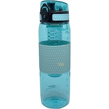 aklow akyoleticaret 530 ml Silikon Gövdeli Detoks Aparatlı Tritan Su Matarası