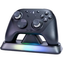 aklow akyoleticaret Chitu 2 Pro Controller, Nintendo Switch 2 ve Windows Uyumlu, Bluetooth Nfc Tmr, Siyah