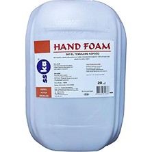 aklow akyoleticaret Köpük El Temizleme Sıvısı Köpük Sabun El Köpüğü 20 Kg. Bidon