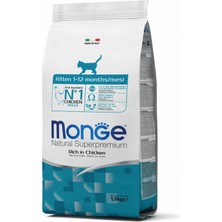 Şanal Monge Cat Kitten Daily Line Tavuklu Yavru Kedi Maması 1.5 kg