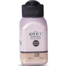 Meschain Meschaın Artdeco Metalik Akrilik Boya 75ML Elmas 3736