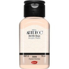 Meschain Meschaın Artdeco Akrilik Boya 75ML Pastel Pembe 3006