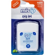 Misip Wax+ Naneli Profesyonel Arayüz Diş Ipi 50 M