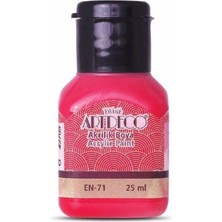 Meschain Meschaın Artdeco Akrilik Boya 25ML 3675 Çilek Kırmızı