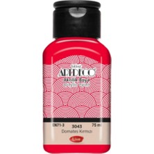 Meschain Meschaın Artdeco Akrilik Boya 75ML Domates Kırmızı 3043